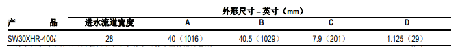 陶氏海水淡化反滲透膜元件SW30XHR-400i