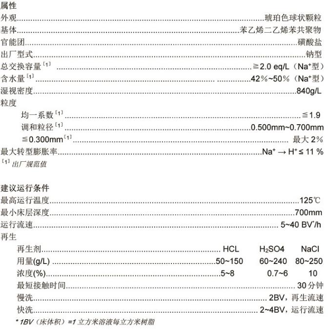 工業(yè)級強(qiáng)酸陽離子樹脂 工業(yè)級強(qiáng)酸陽離子樹脂